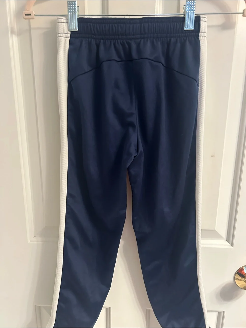 jumping beans Navy Athletic Pants with White Side Stripes